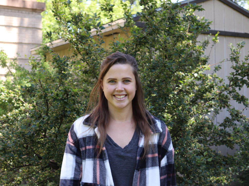 An outdoor portrait of Erin Shippe